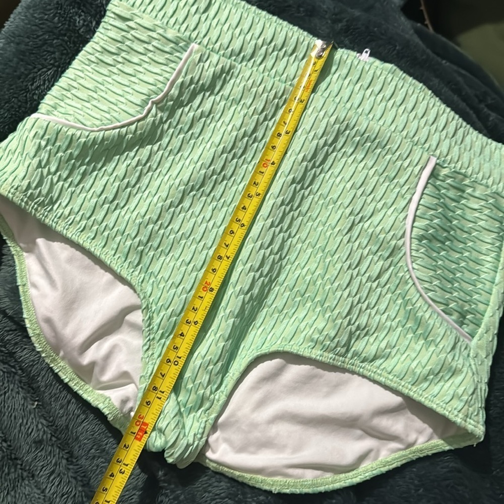 Seea Georgia Bikini Set Top and Bottom in Yerba Large Sold by Free People 60 - Picture 11 of 12